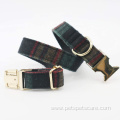 Eco-friendly dog collar luxury cotton collar